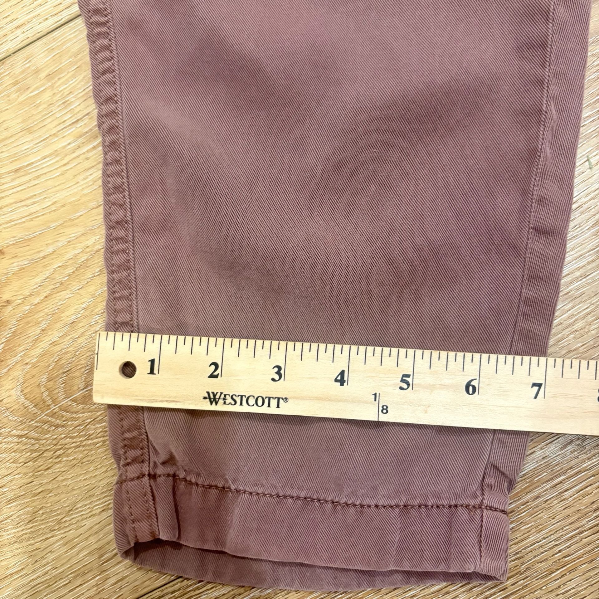 Gap Womens Large Dusty Rose Pink Lyocell Pull On Jogger Pants Elastic Waist 11