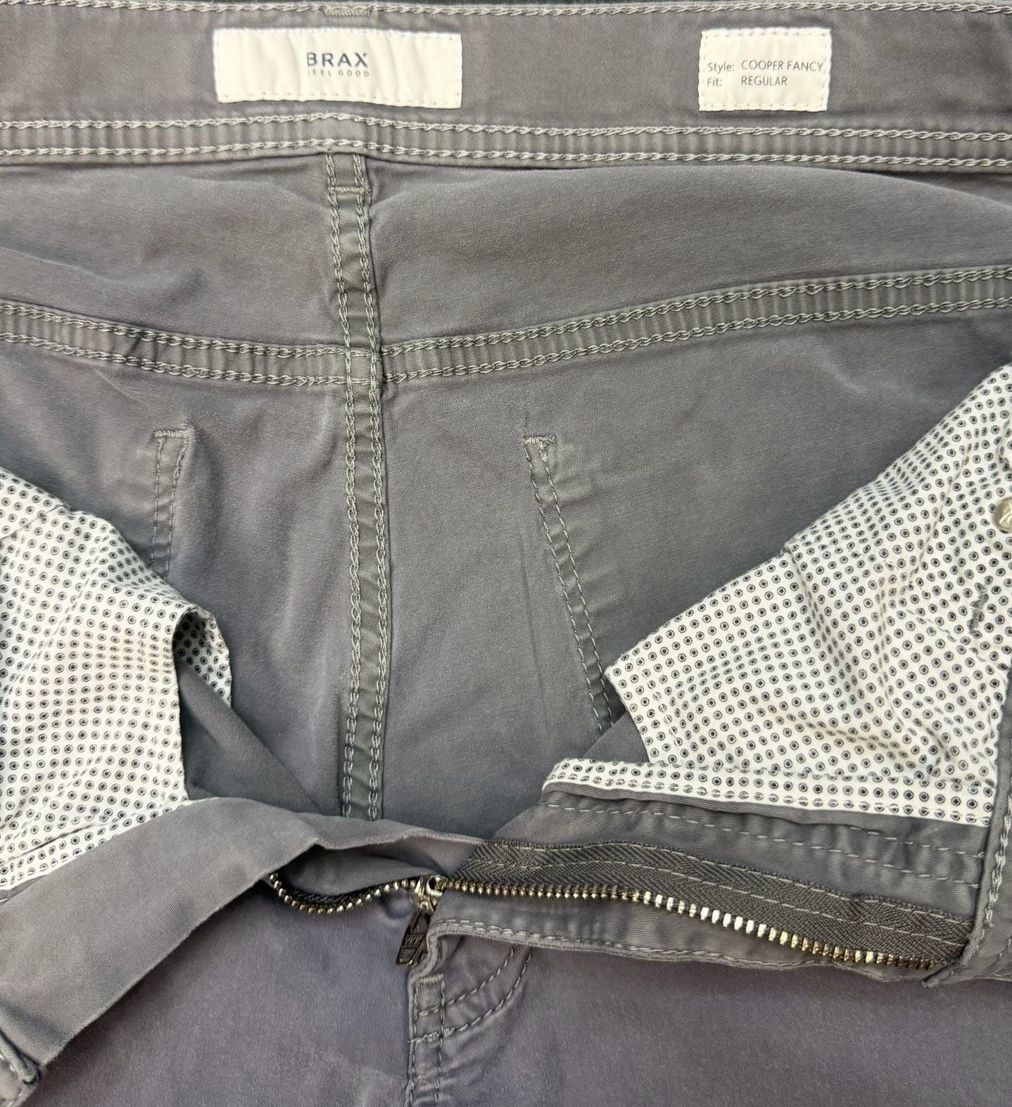 Brax Cooper Fancy Regular Pants Gray 4