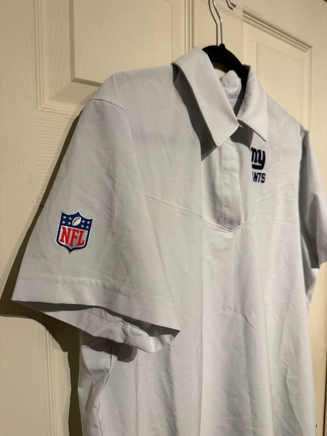 Nike New York Giants NFL On Field Polo Gray 5