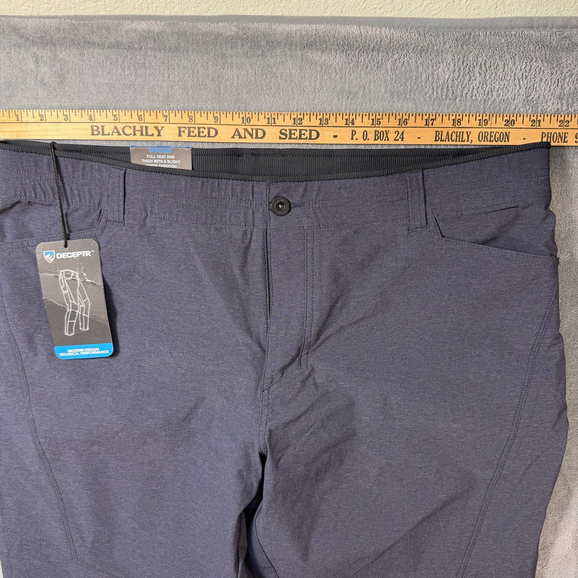 Kuhl Deceptr Pants 42x30 Tapered Charcoal Gray New with Tags 4