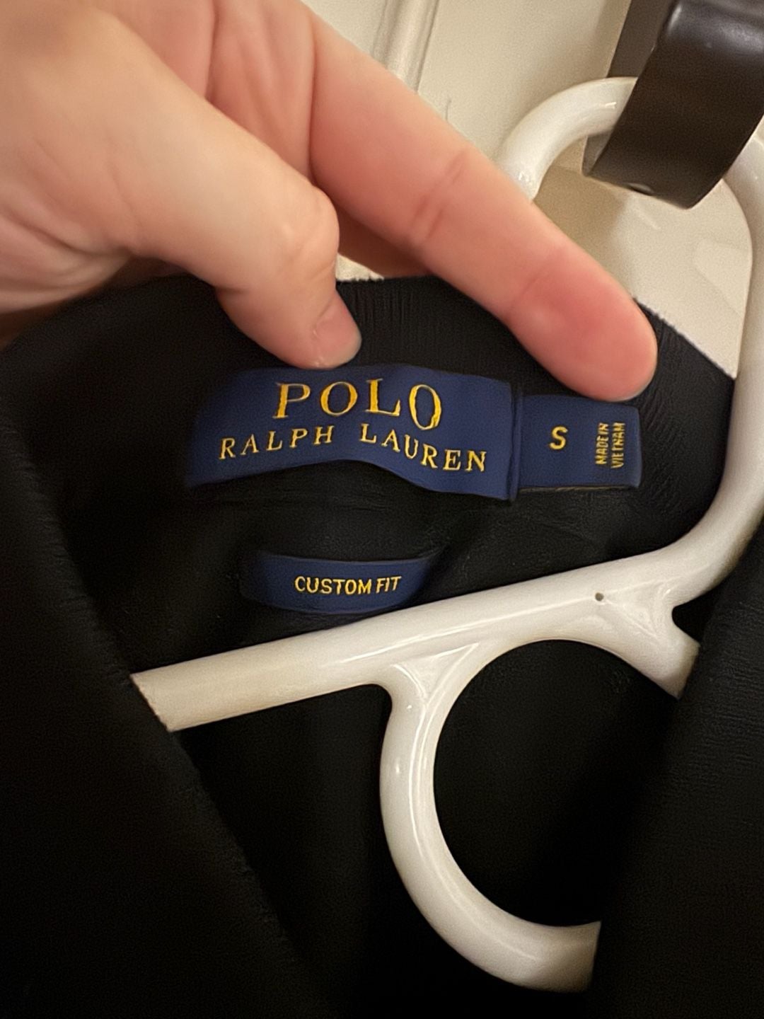 NWT Polo Ralph Lauren Slim Fit Polo Shirt Size S Black 5