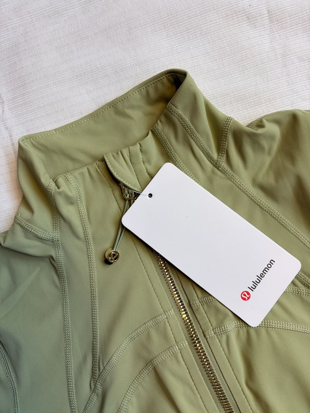 Lululemon Define Jacket & Legging Set Size M Green New With Tags 3