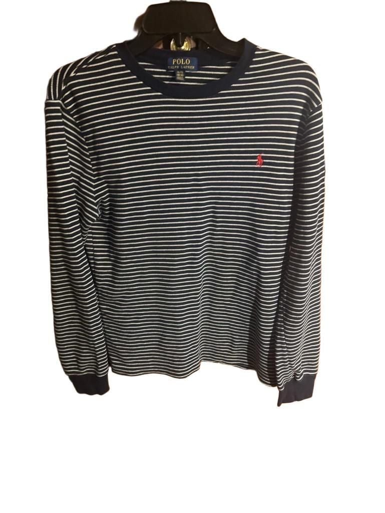 Polo Ralph Lauren Striped Long Sleeve Thermal Shirt XL 2