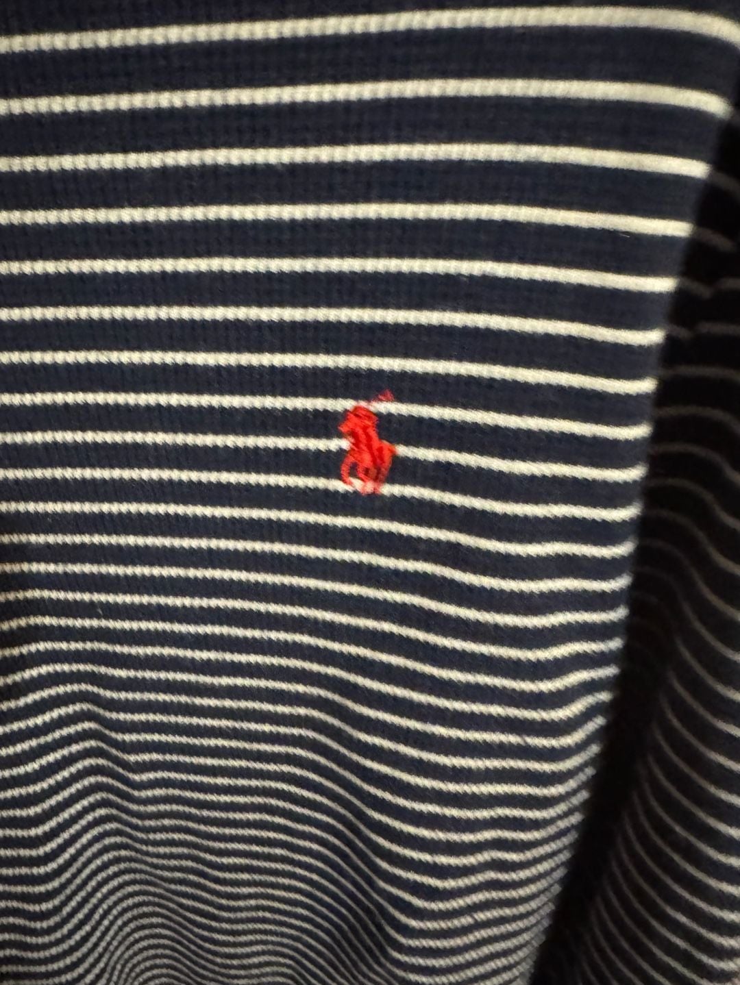 Polo Ralph Lauren Striped Long Sleeve Thermal Shirt XL 3