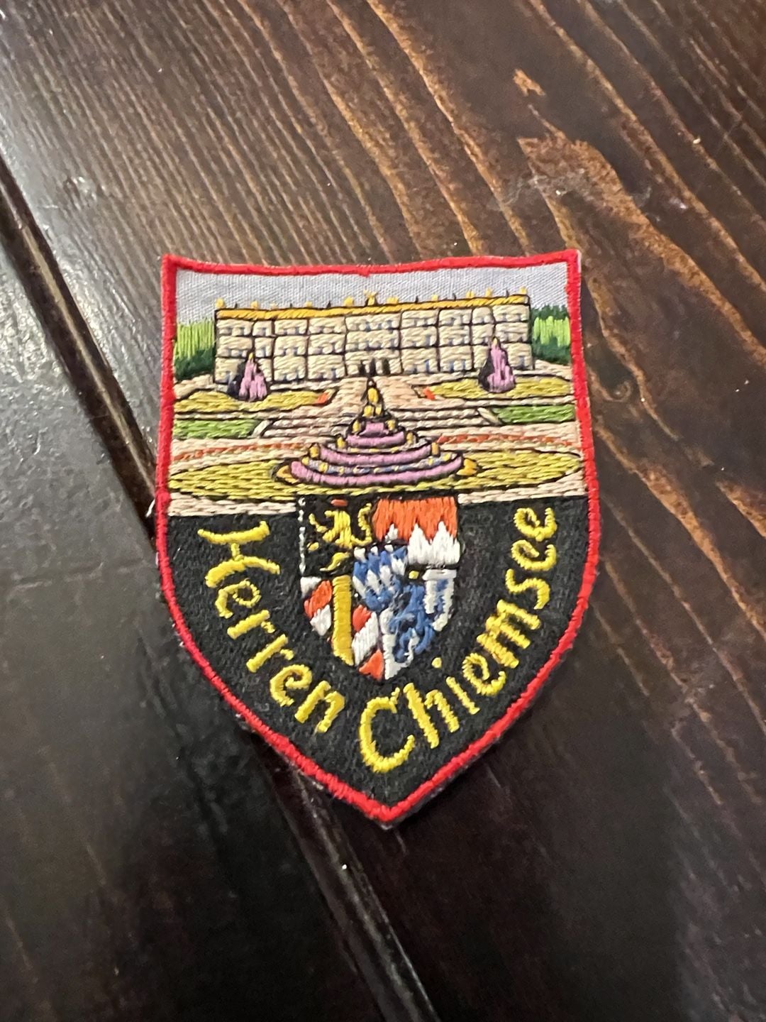 Herrenchiemsee Embroidered Crest Souvenir Patch 1