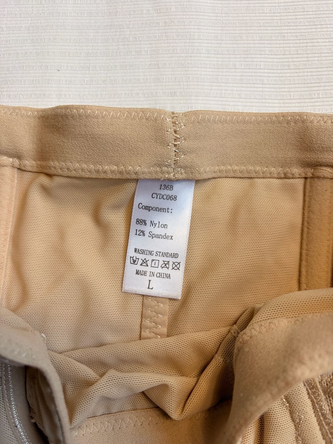 Unbranded Shapewear Bodyshape Brief Size L Beige 4