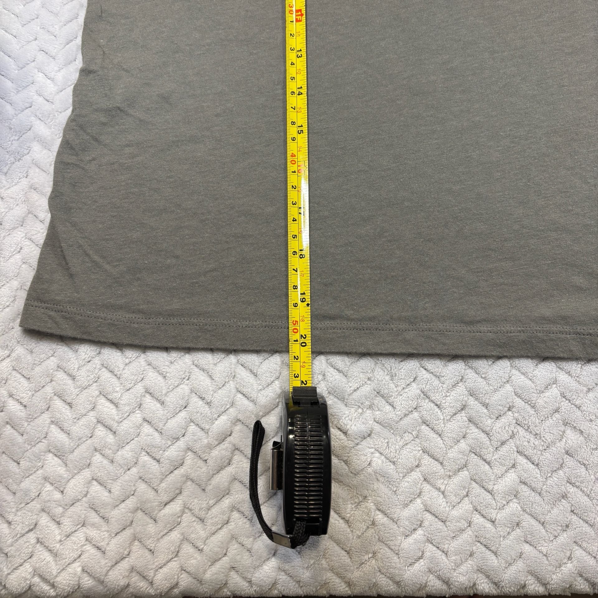 Toad&Co Tank Top Size L Grey Green Cotton Scoop Neck 5