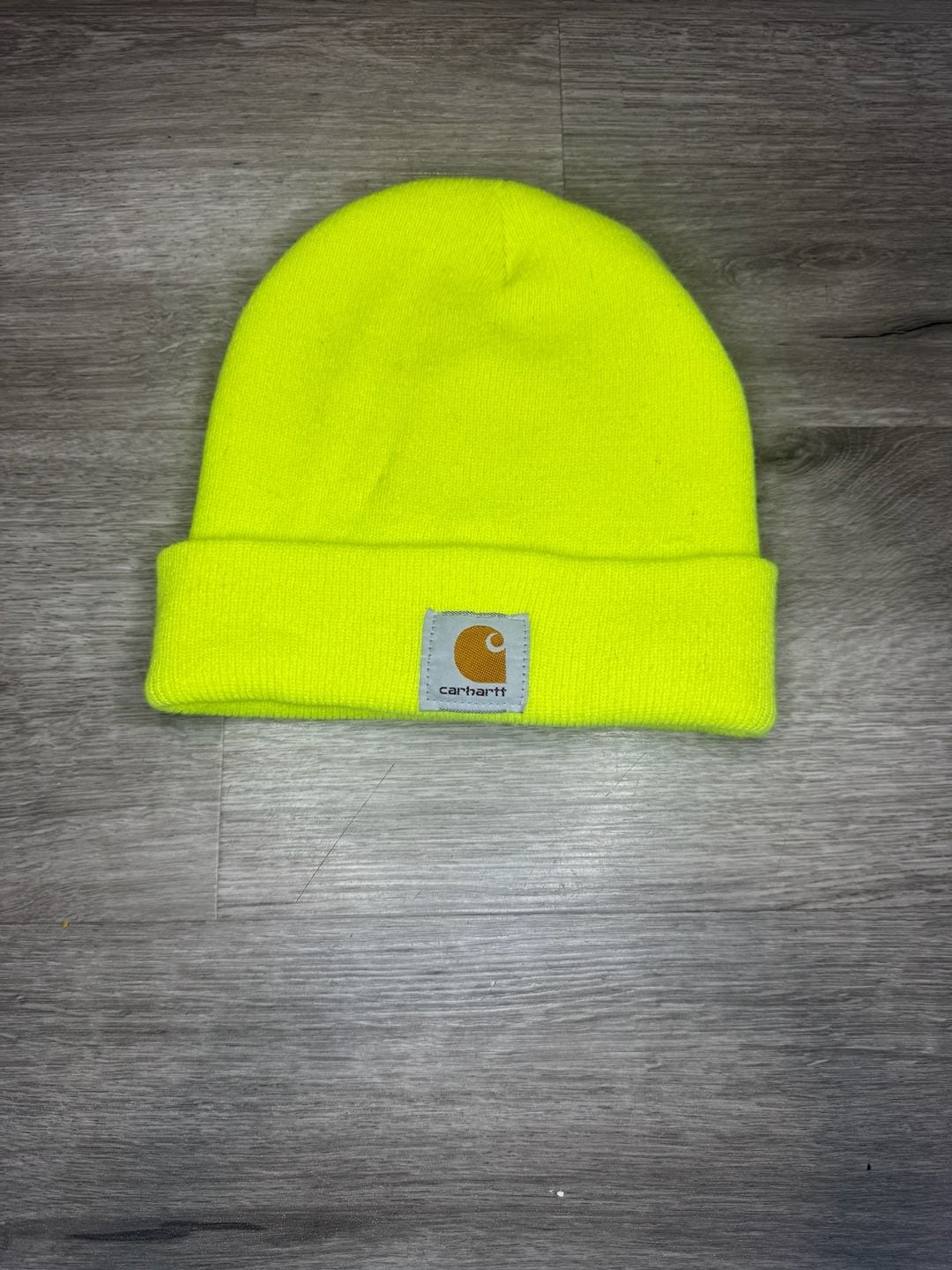 Carhartt Watch Hat Beanie Bright Yellow 2