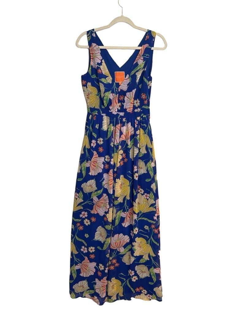 Cottagecore Whimsy Maxxing Floral Maxi Dress 3