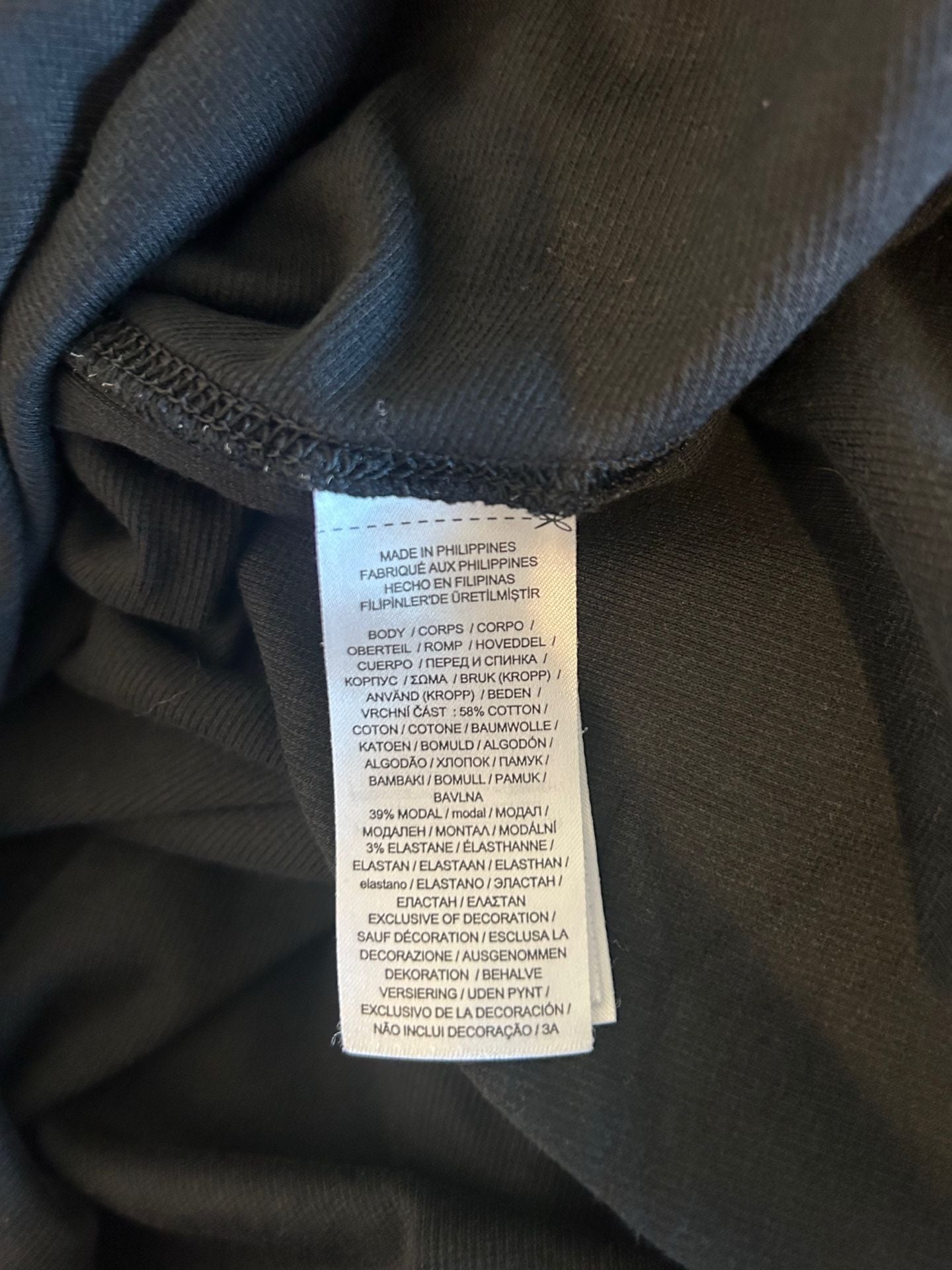 Lauren Ralph Lauren Polo Dress Size M Black Ribbed Knit Midi 9
