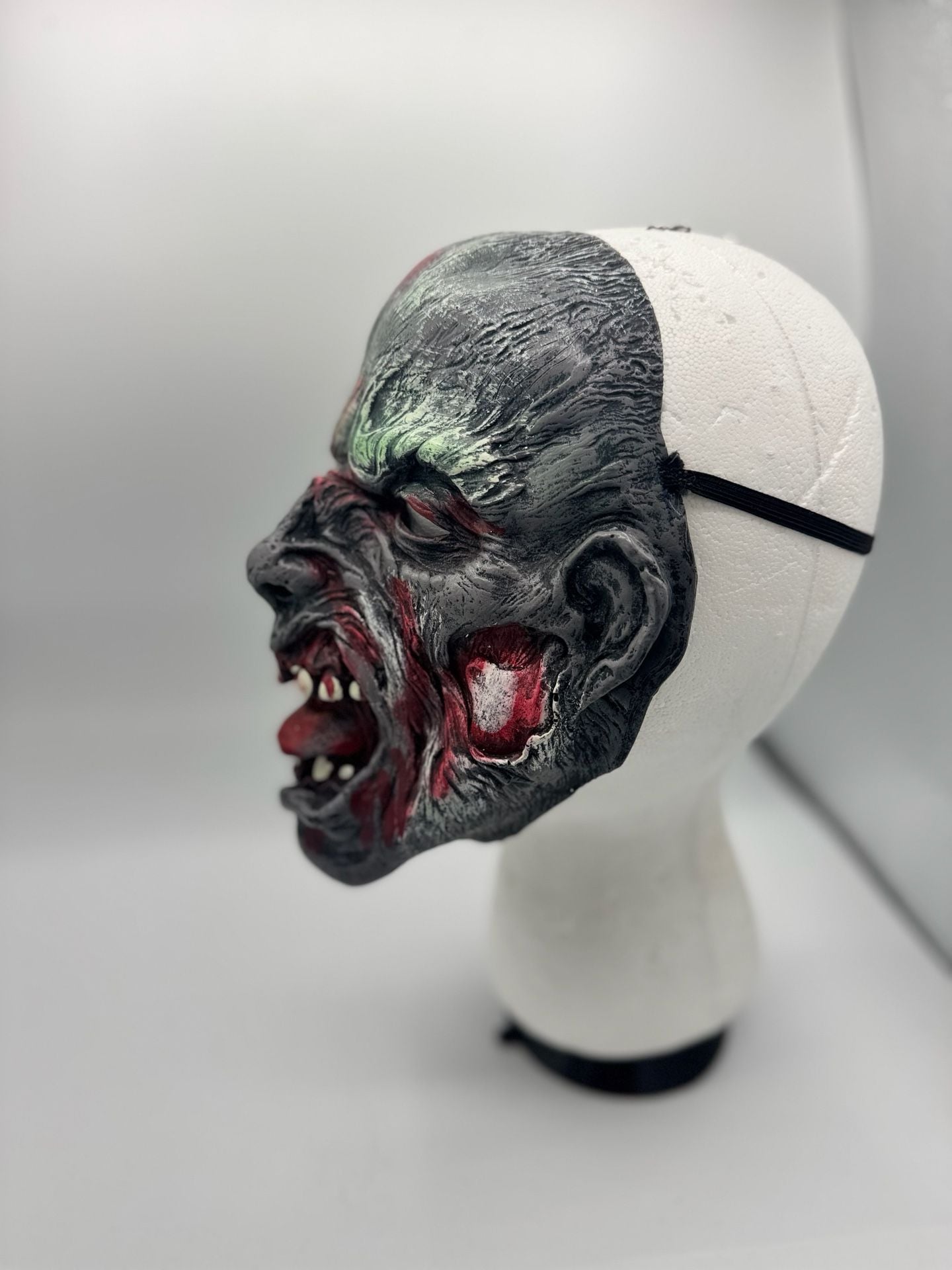 Zombie Halloween Costume Mask Horror Creepy Undead Face 2