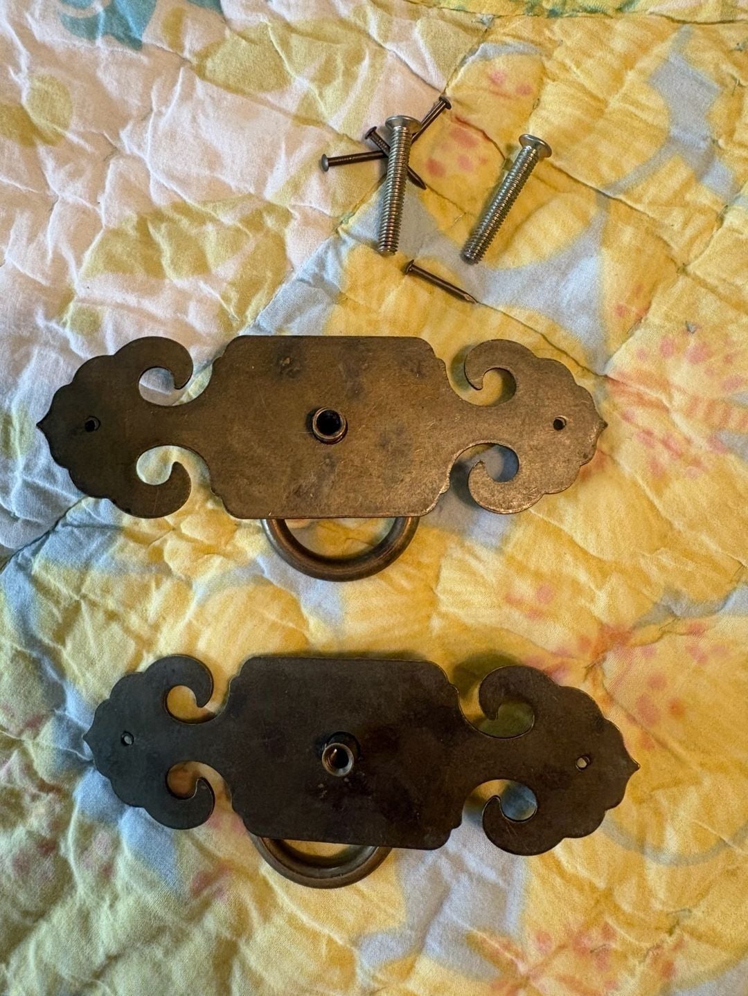 NWT Dophee Vintage Chinese Style Ring Pull Handles 3.94x1.26 Bronze Hardware 4