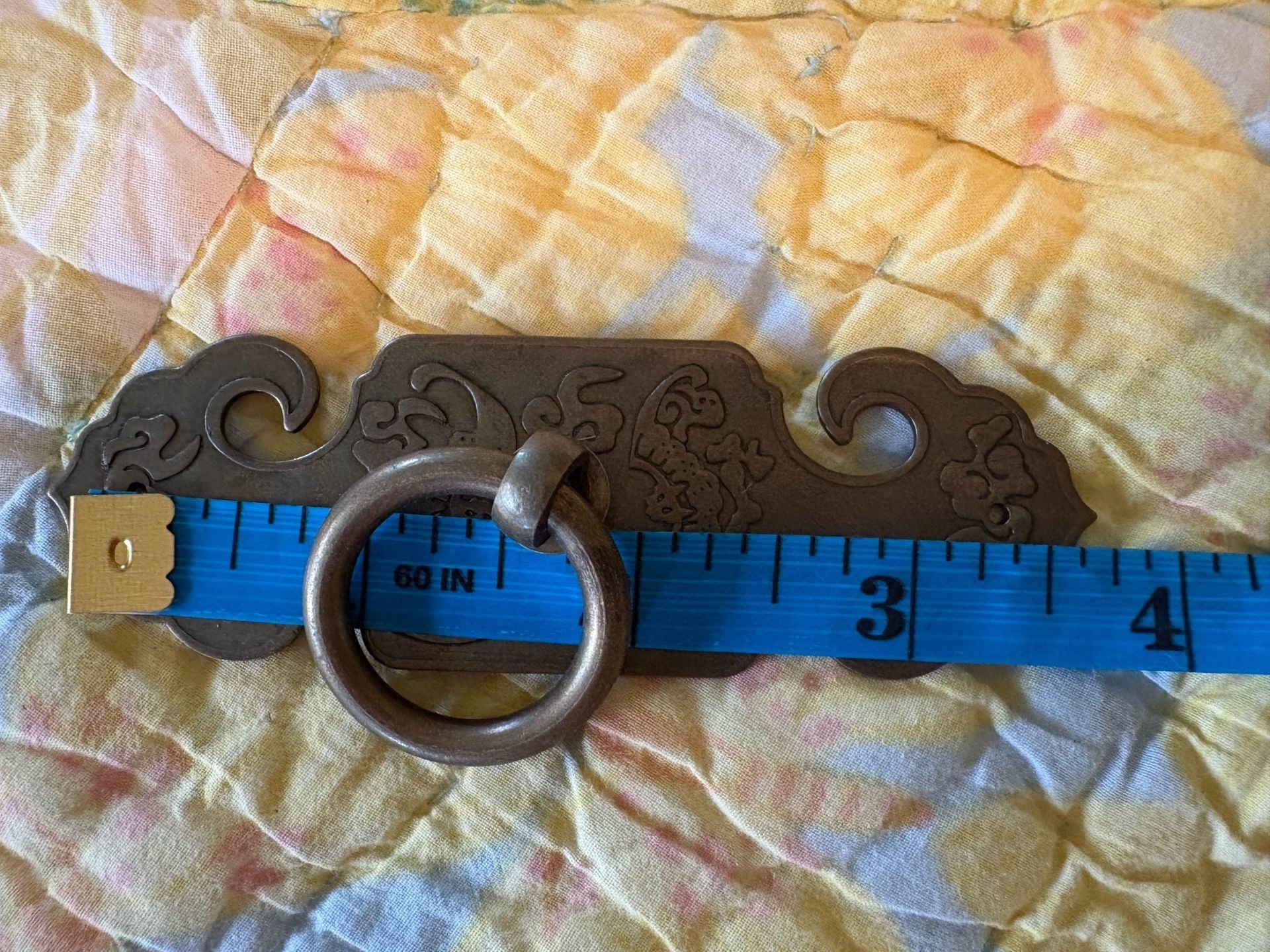 NWT Dophee Vintage Chinese Style Ring Pull Handles 3.94x1.26 Bronze Hardware 5