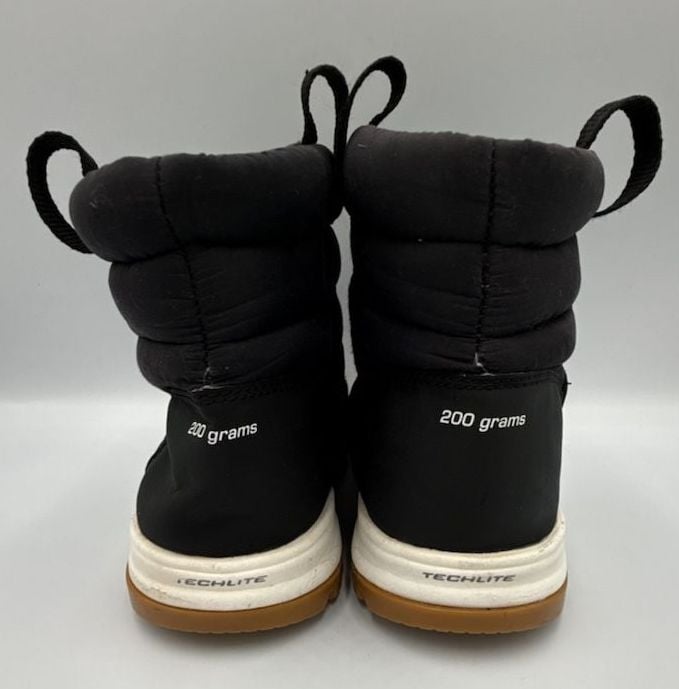 Columbia Snow Boots Black Puffer Winter Faux Fur
Size 4
#902 6