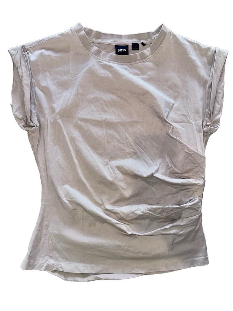 Boss Slim-Fit T-Shirt In Mercerized Cotton With Rolled Cuffs 2