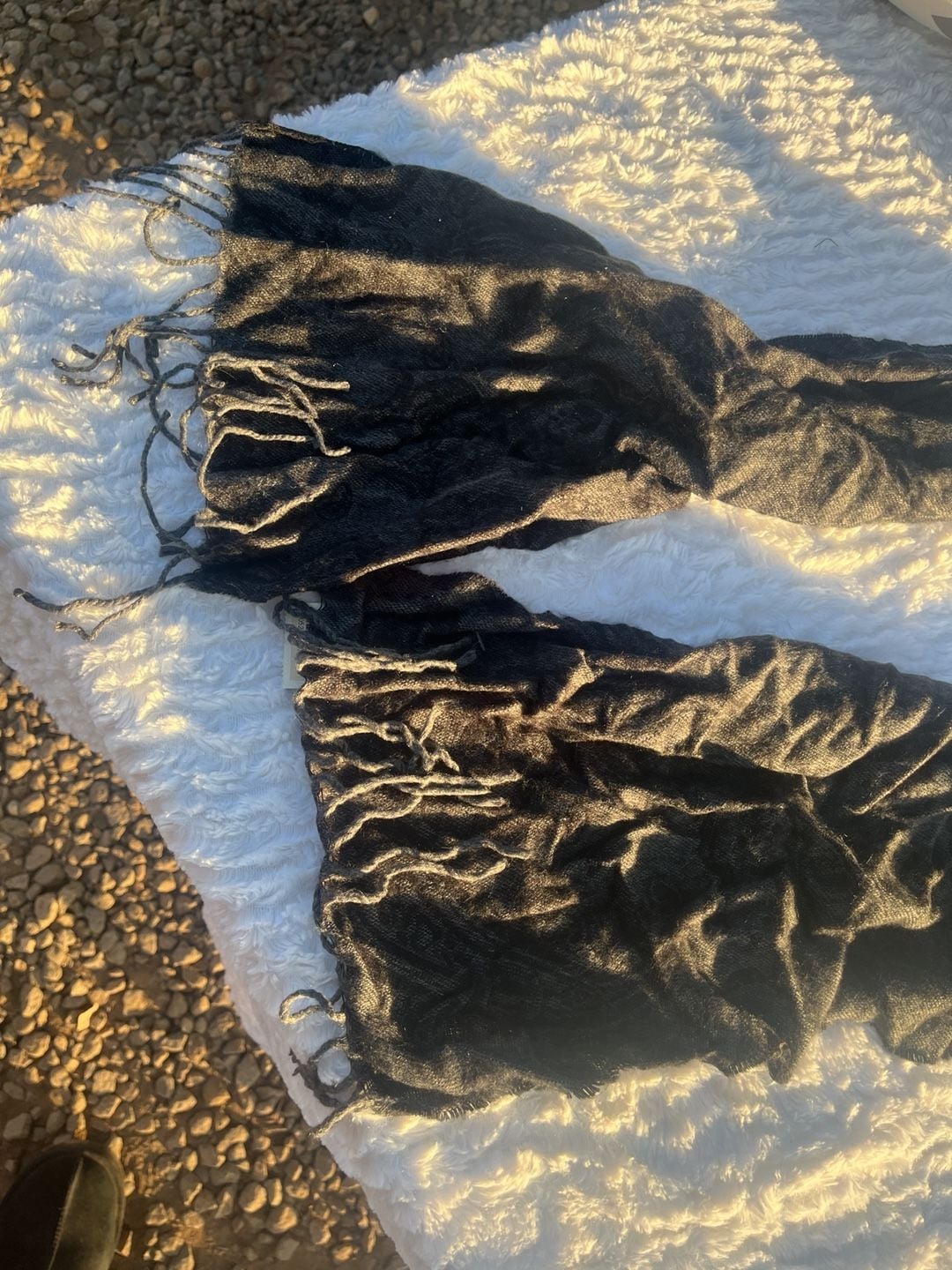 Cejon Black Scarf New With Tags 1