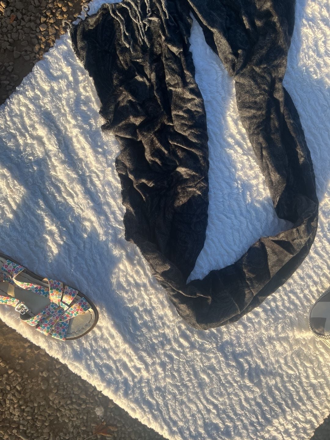 Cejon Black Scarf New With Tags 4