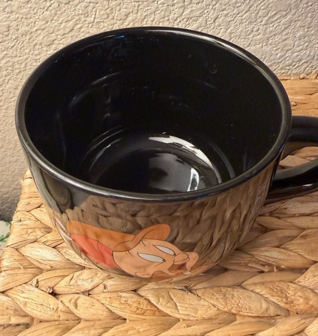 Warner Bros Elmer Fudd Black Coffee Mug 1998 3