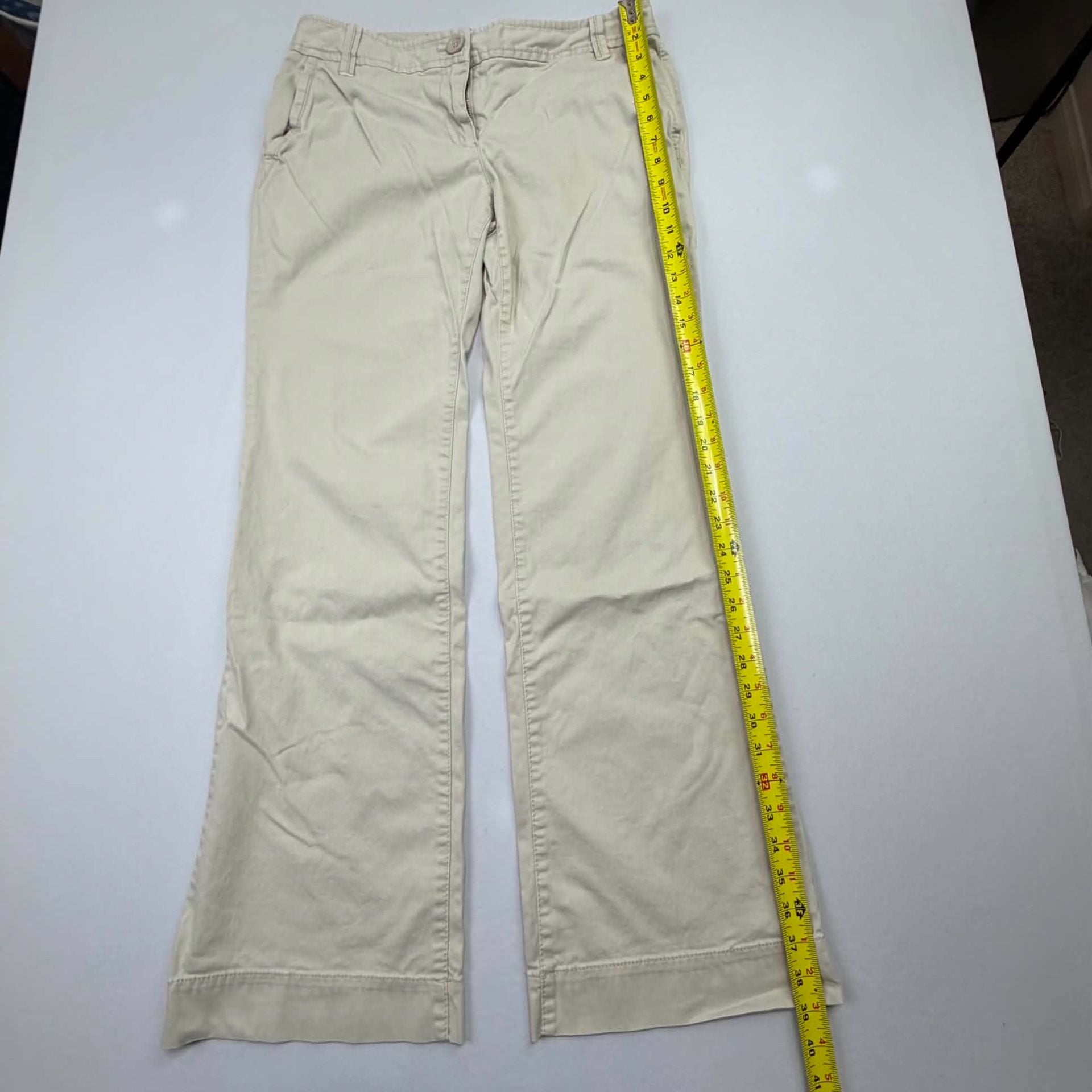 Ann Taylor Loft Marisa Pants Size 6 Khaki Tan Cotton Casual 5