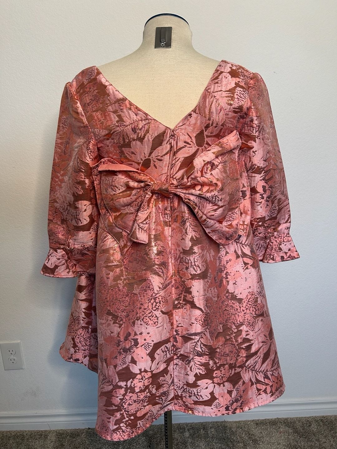 Eva Franco Babydoll Bow Dress 3