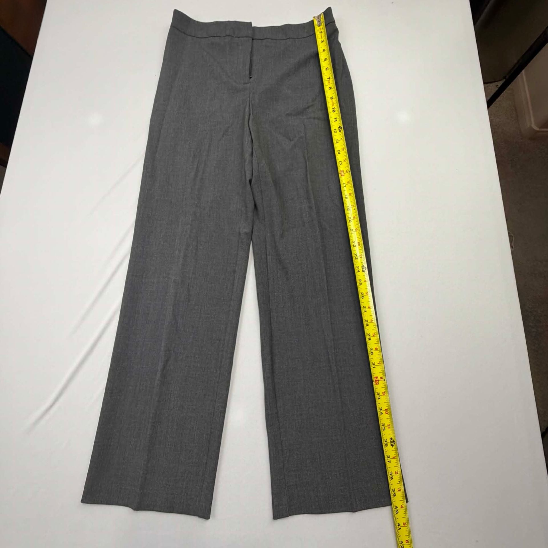 212 Collection Dress Pants Size 8 Short Gray Stretch 4