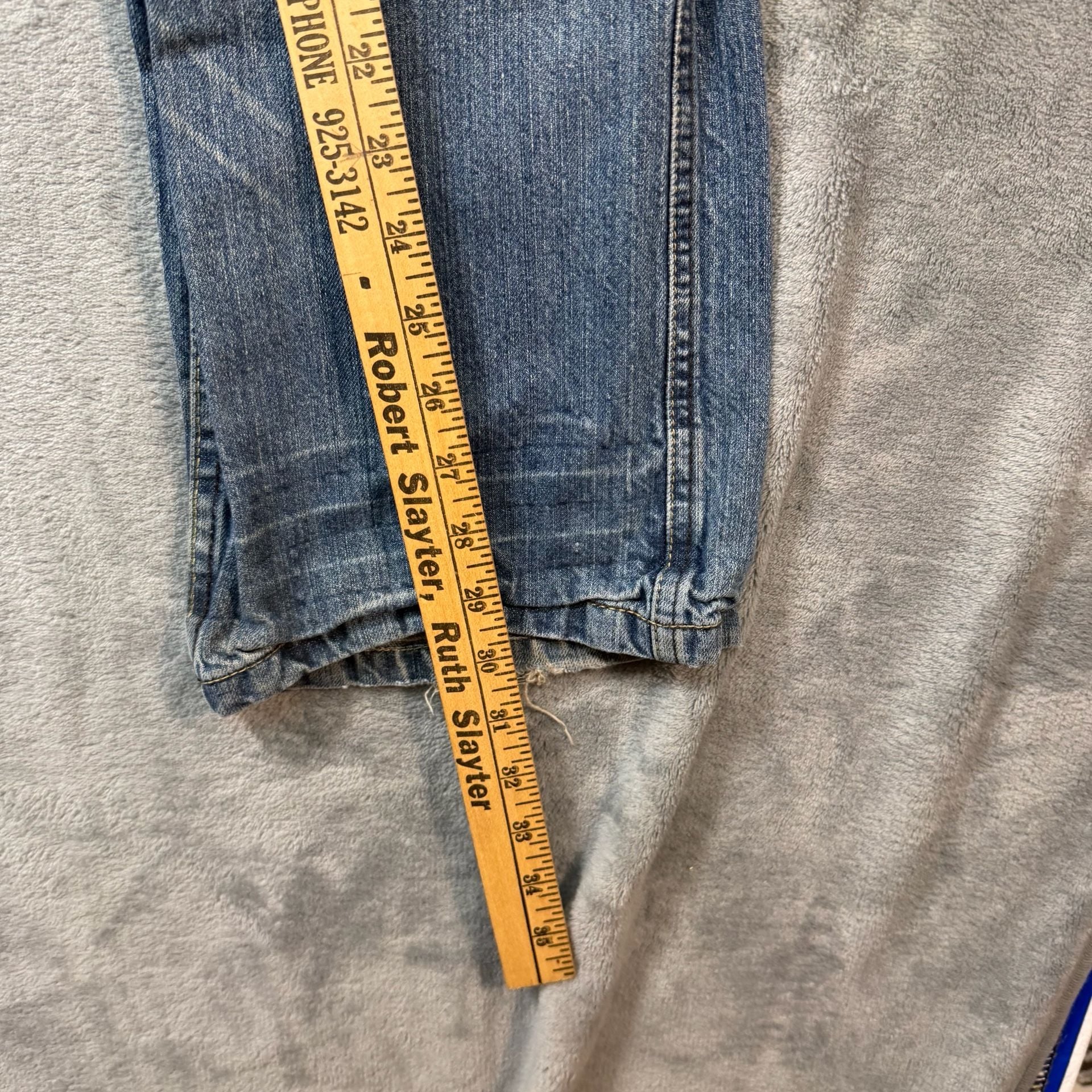 Vintage Rocawear Embroidered Jeans Size 14 Waist 29 Y2K Streetwear Baggy 7