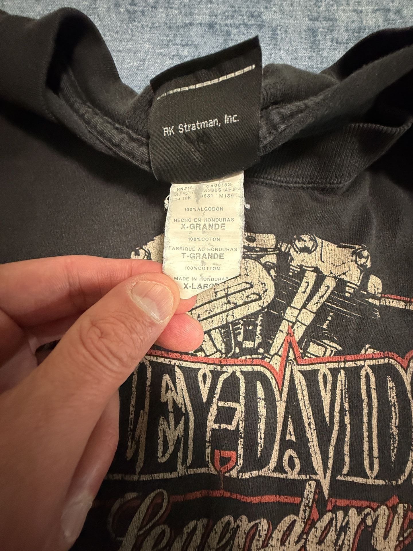 Harley-Davidson Hanoi Vietnam Long Sleeve T-Shirt Size XL Black 5