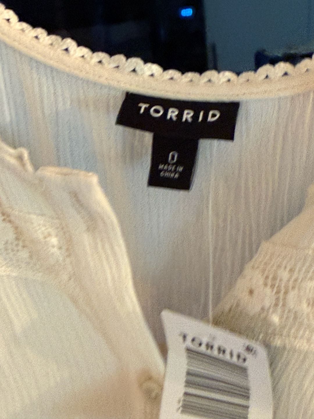 Torrid NWT Whisper White Washable Gauze Flutter Sleeve Tiered Maxi Dress Plus Sz 6