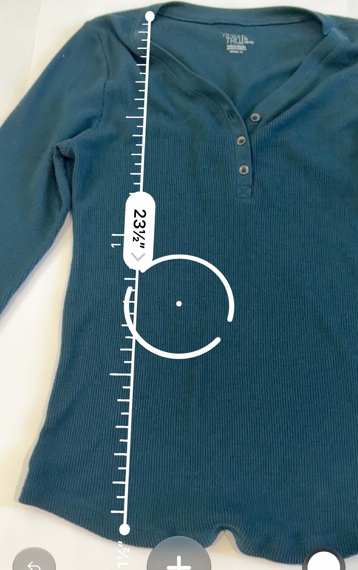 Time And Tru Thermal Henley Size M 3