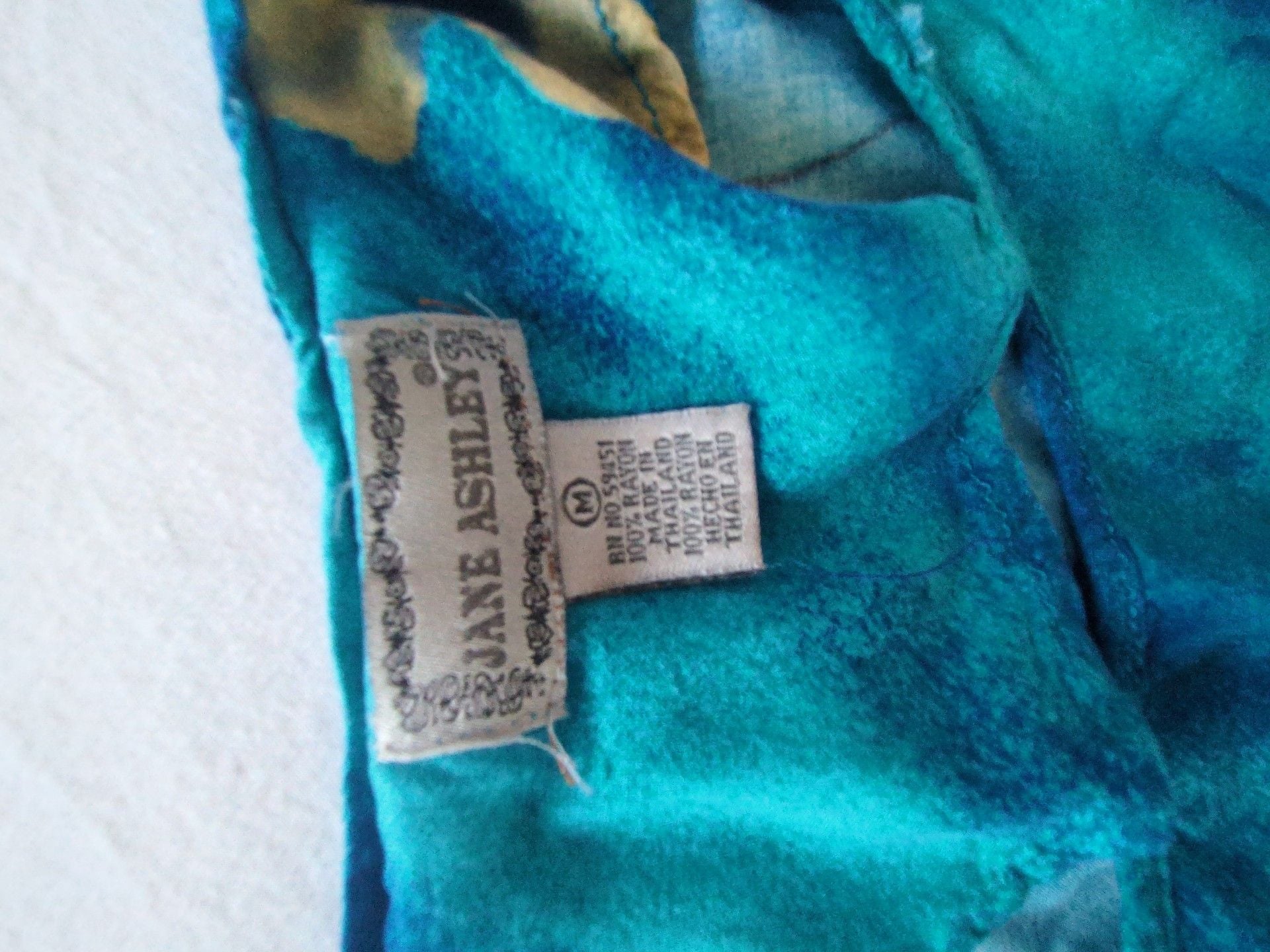 Jane Ashley Blue Floral Maxi Dress Size M 4