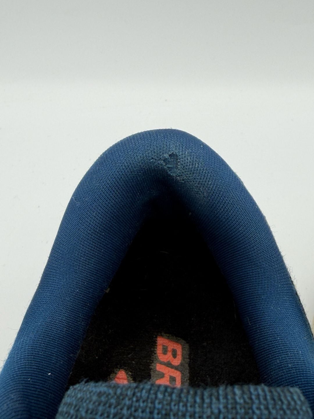 Brooks Ghost 16 Mens 7.5 D Running Shoes Navy Blue Orange Athletic Sneakers 10