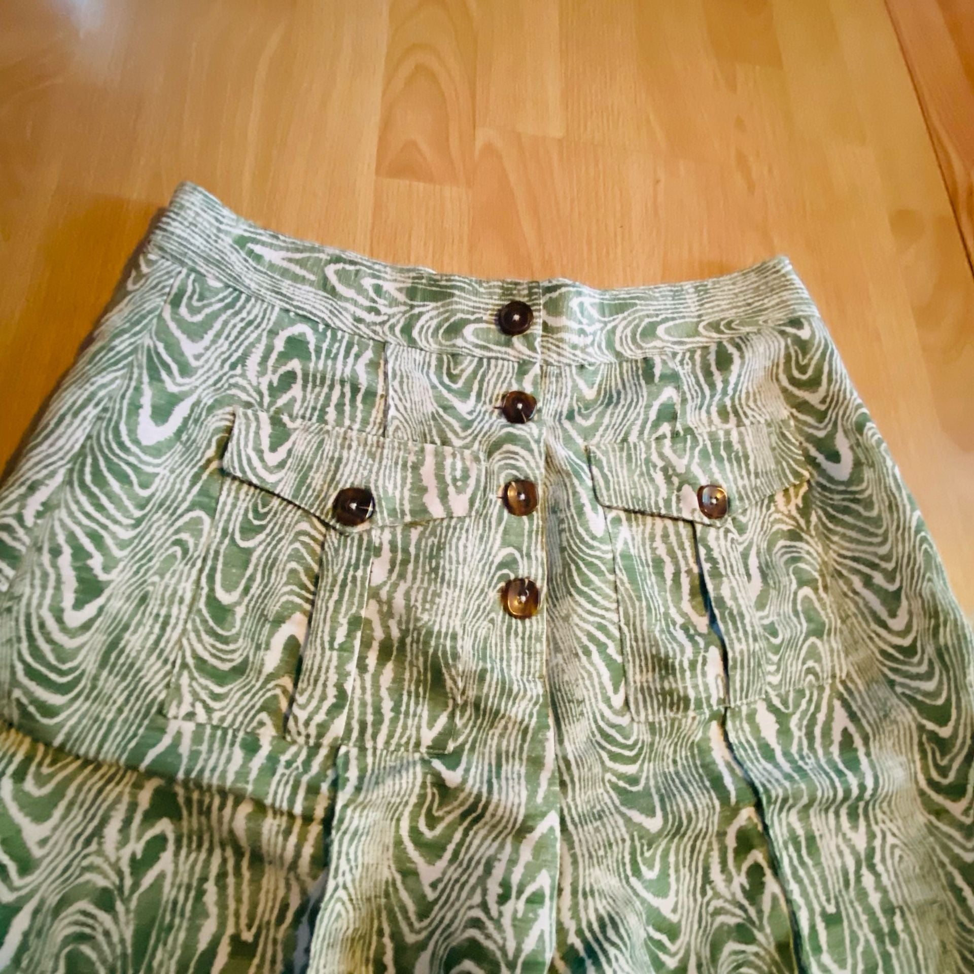 C/MEO Collective Energized Wide Leg Pants Green Size M 5