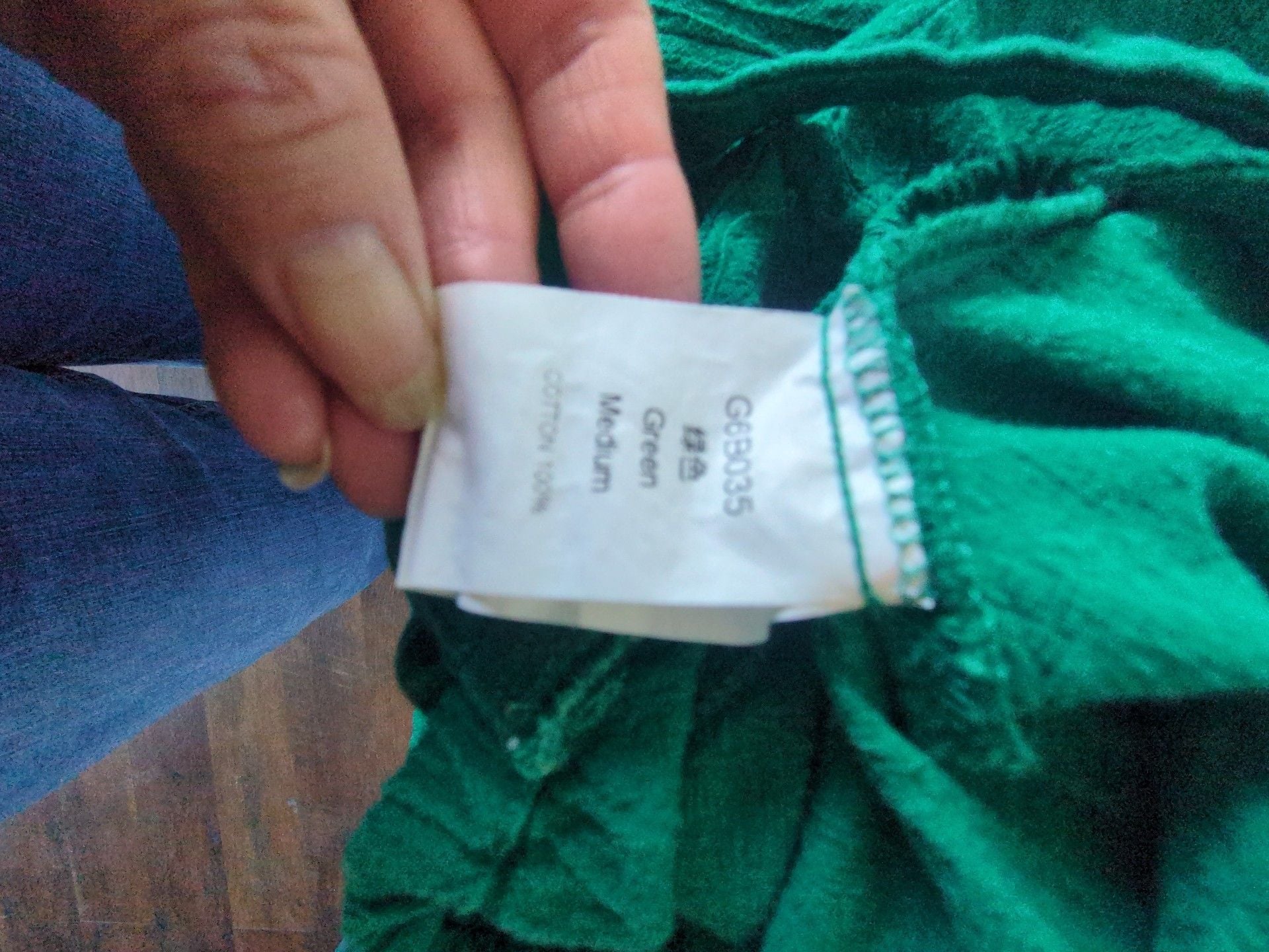 Green Cotton Jumpsuit Size Medium Wide Leg Tank Overalls 5