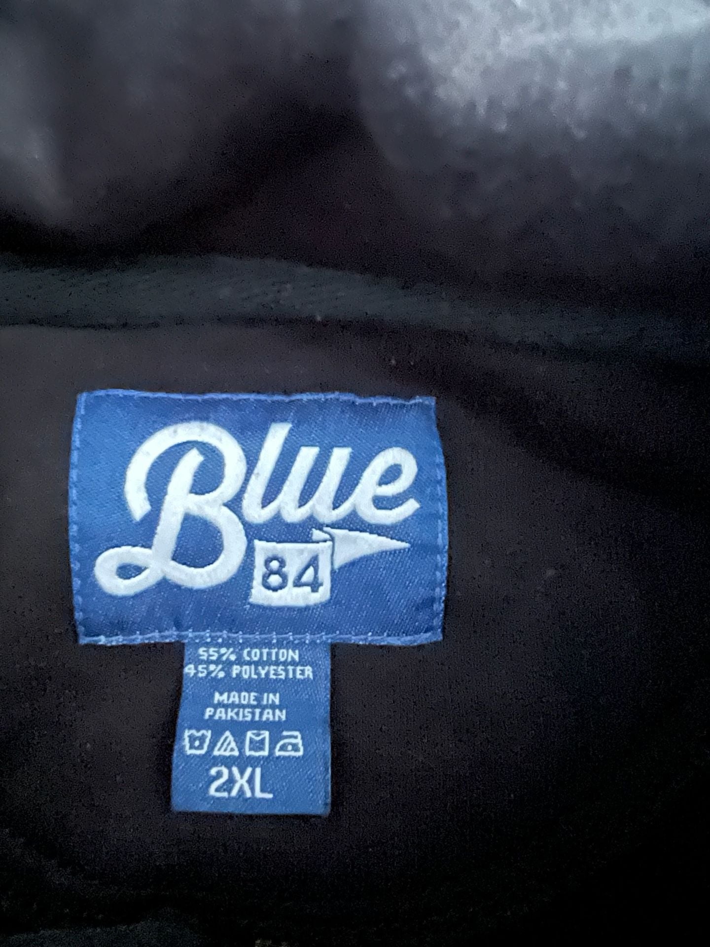 Blue 84 Purdue Boilermakers 1/4 Zip Sweatshirt 2XL Black 6