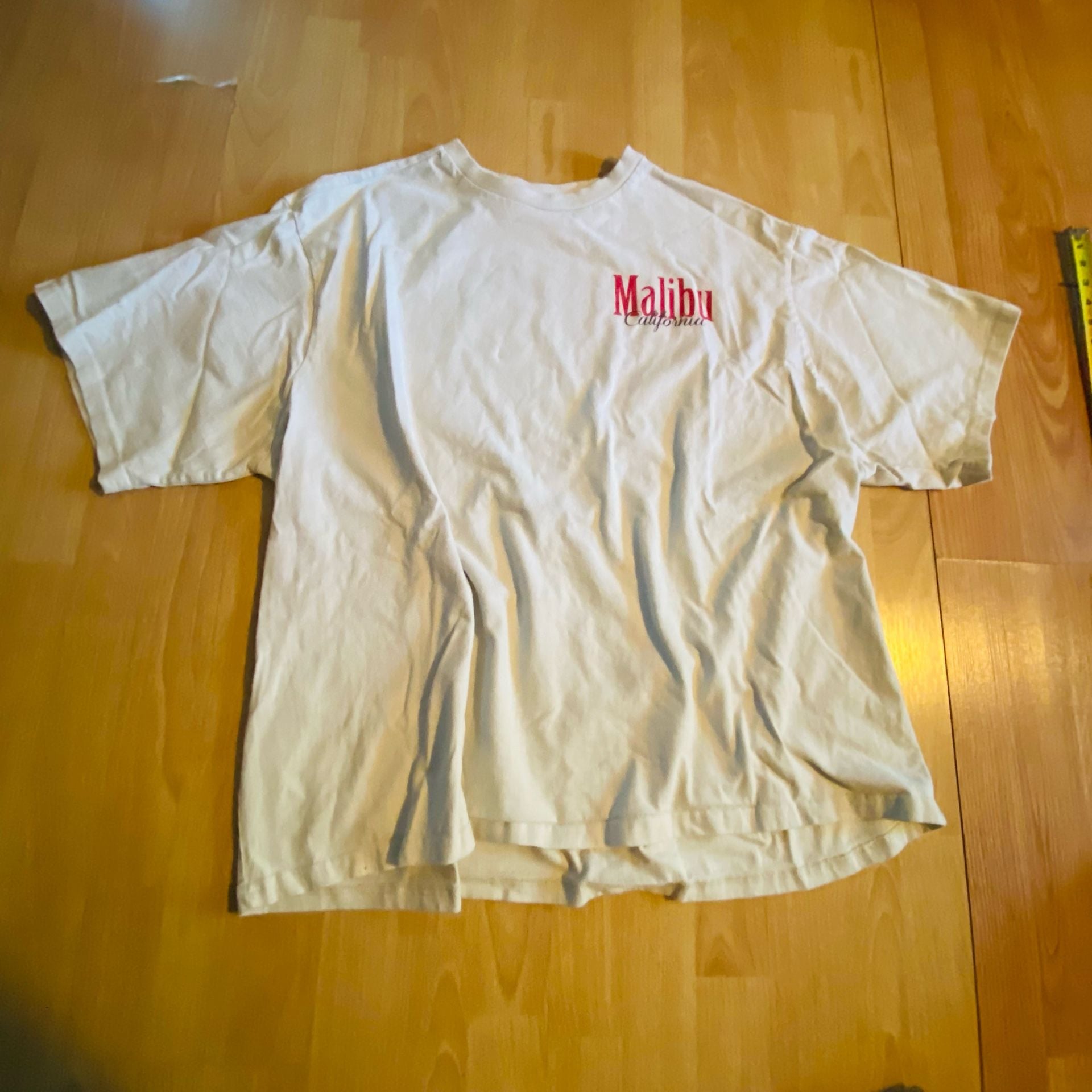 Malibu California T-Shirt Off White Graphic 3