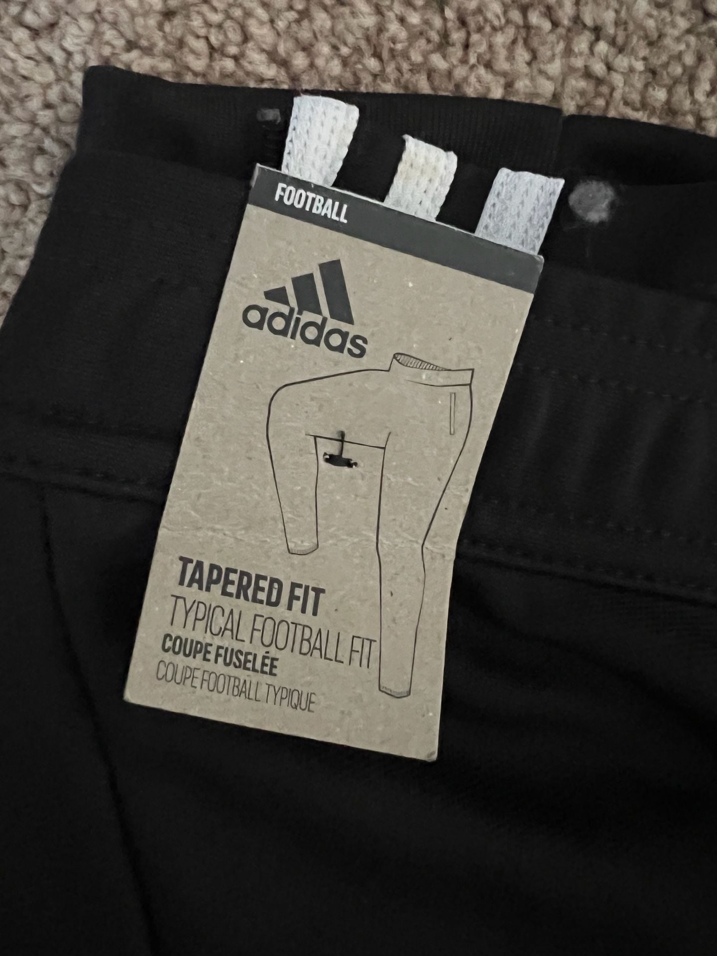Adidas Tiro Track Pants Size S Black White 5