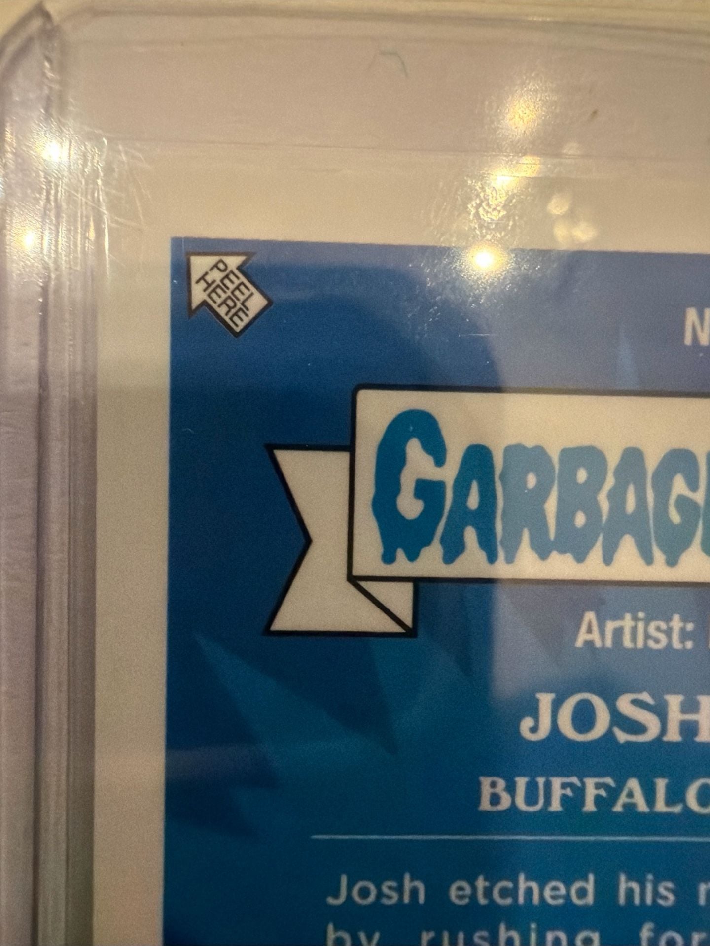 Garbage Pail Kids Arctic Allen Josh Allen Buffalo Bills Trading Card 7