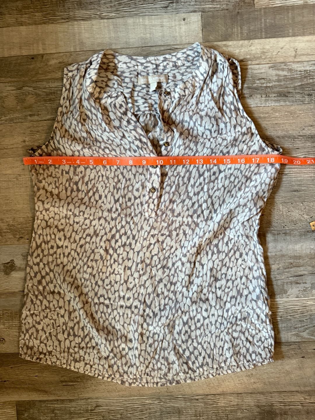 Banana Republic Women's Size S Animal Leopard Print 5