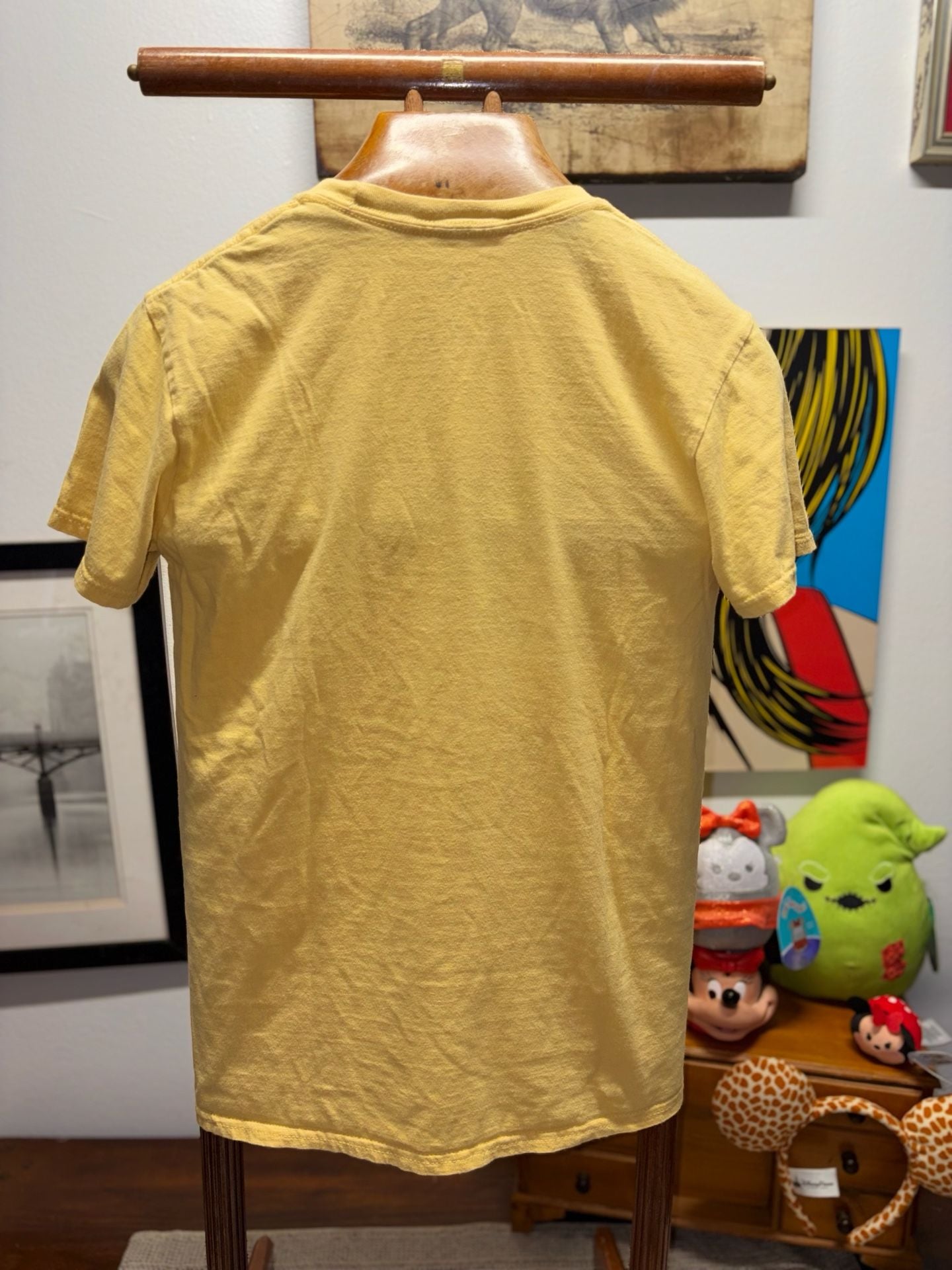 Disneyland Resort Graphic T-Shirt Yellow Size S 7