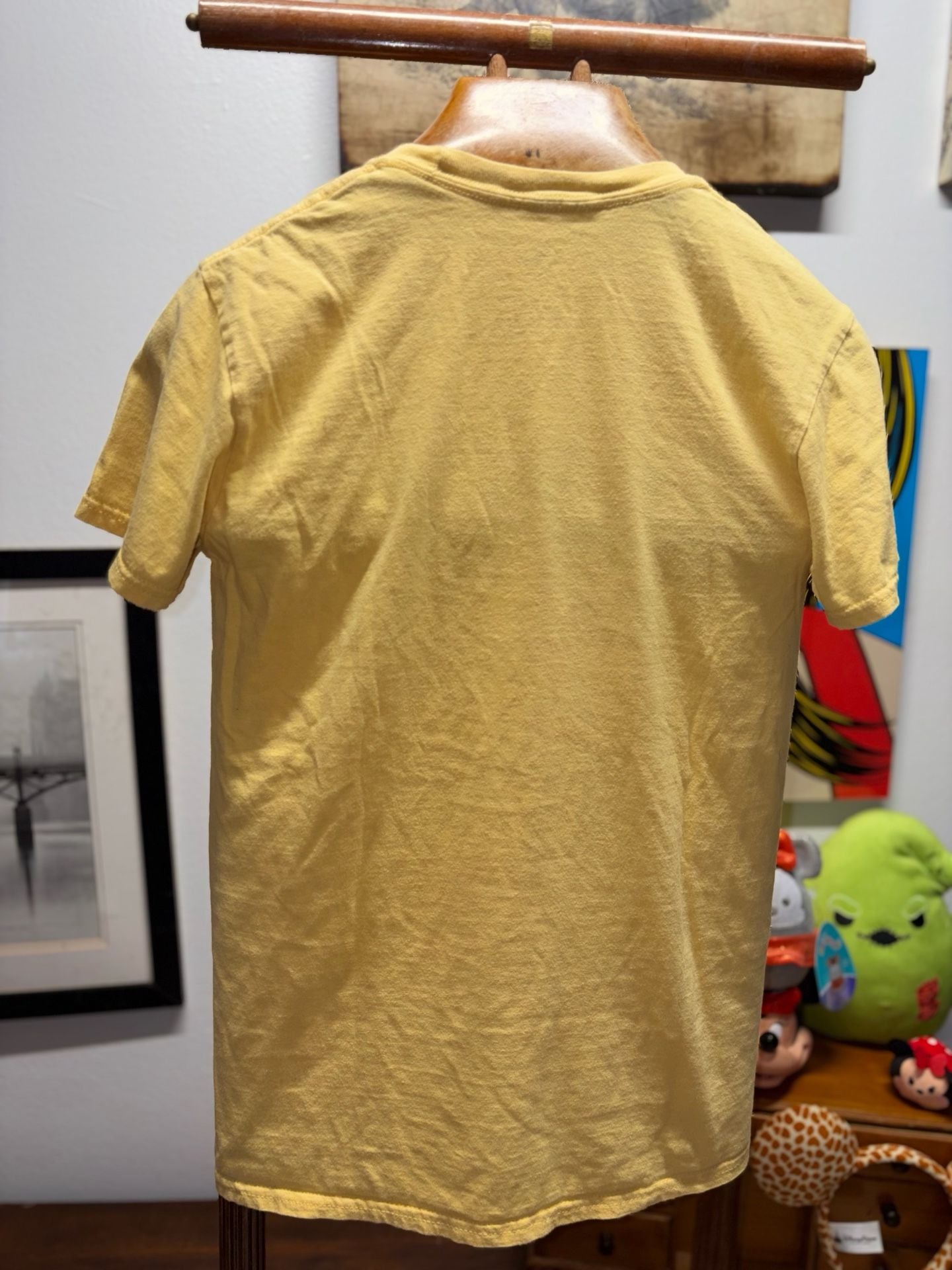 Disneyland Resort Graphic T-Shirt Yellow Size S 8