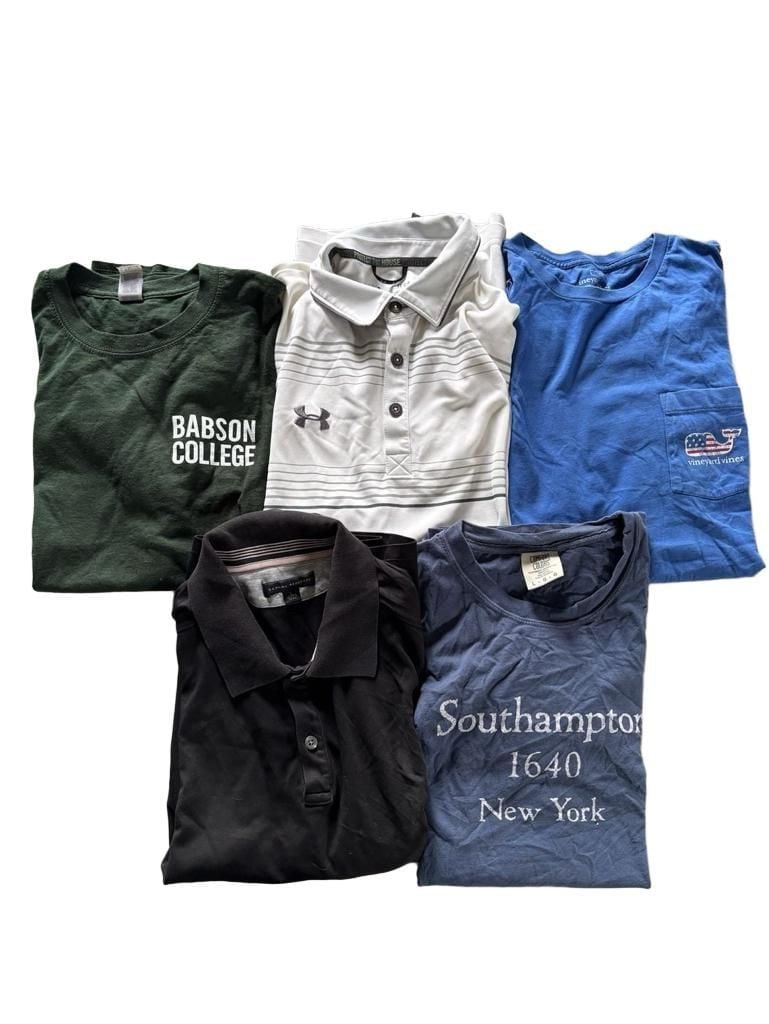 Men’s Clothing Bundle Lot of 5 – Under Armour, Vineyard Vines, Banana Republic 1