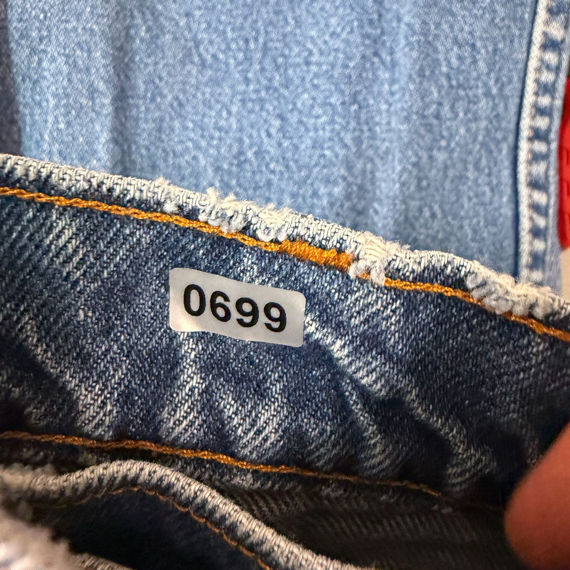 Vintage Prison Blues Carpenter Jeans Mens 34x30 Blue Denim Workwear USA Made 15