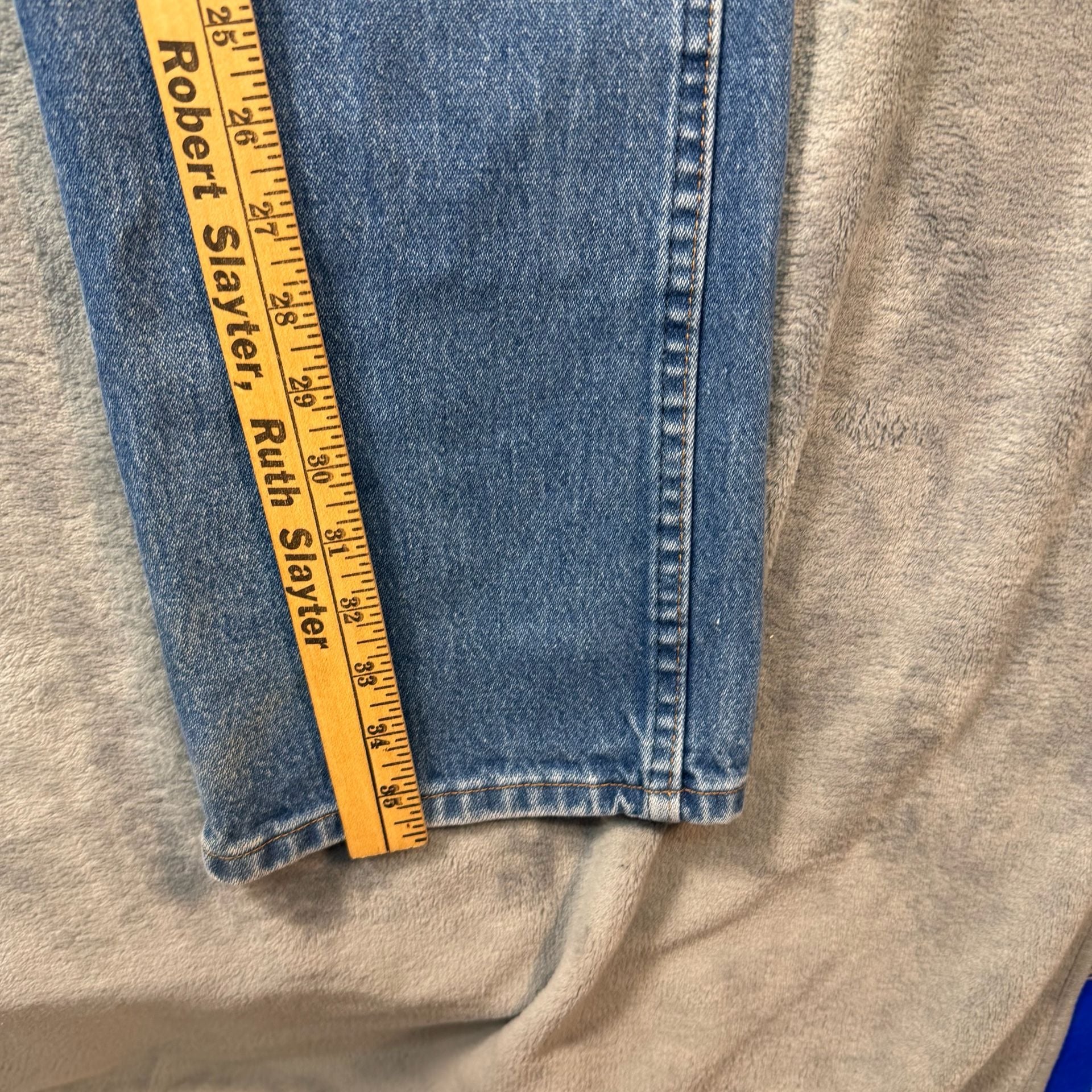 Wrangler Cowboy Cut 13MWZ Jeans Mens 33x36 Prewashed Indigo Tall Bootcut 5