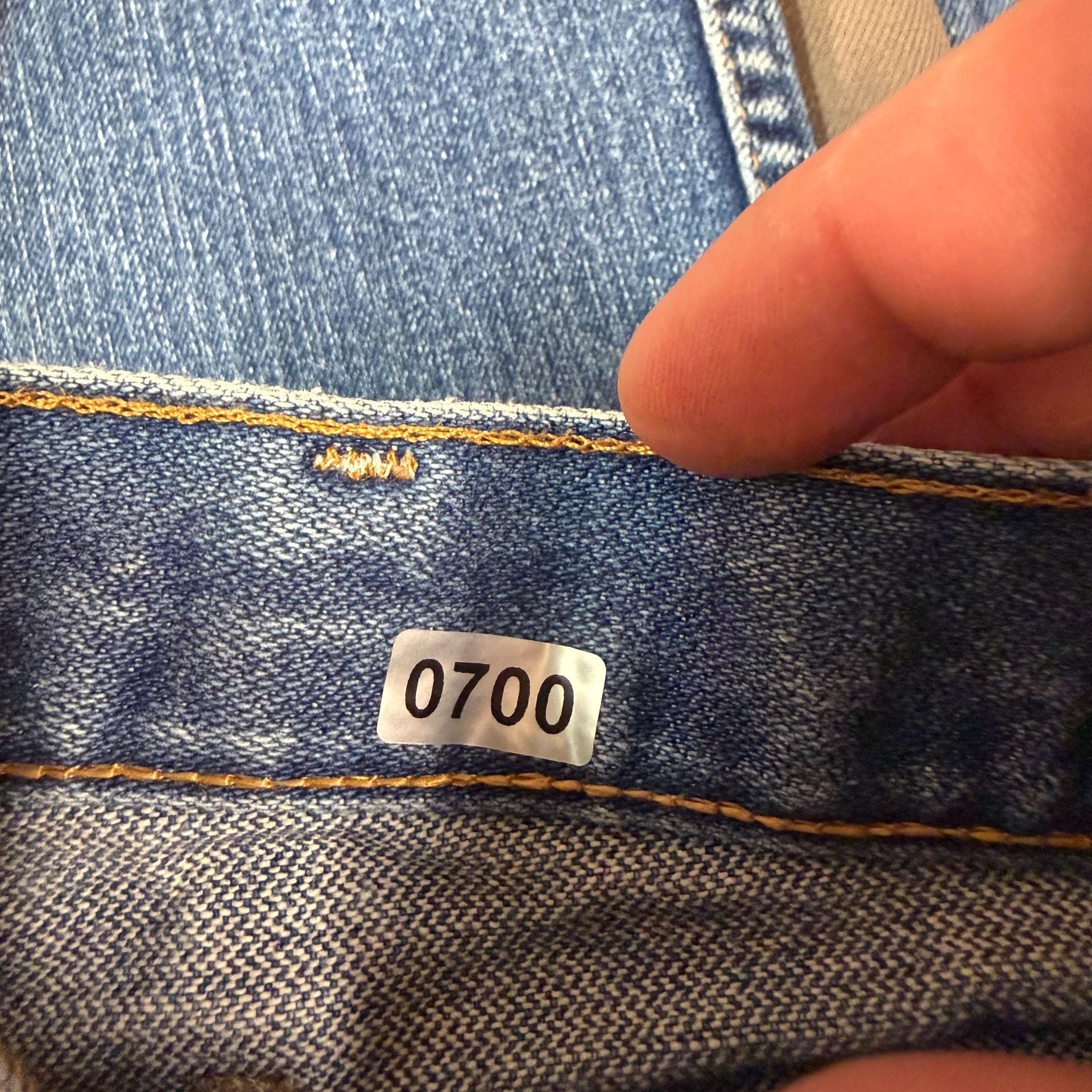Wrangler Cowboy Cut 13MWZ Jeans Mens 33x36 Prewashed Indigo Tall Bootcut 11