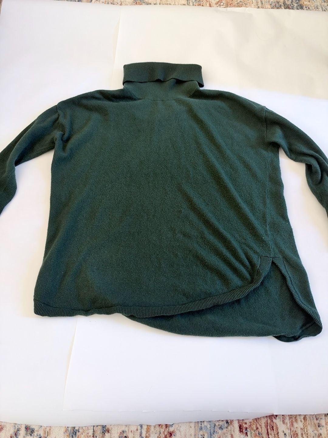 Free People Turtleneck Sweater Green 2