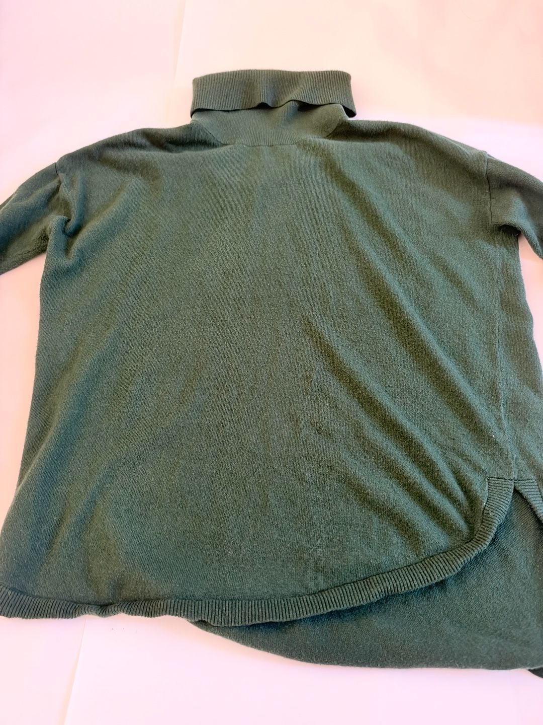 Free People Turtleneck Sweater Green 3