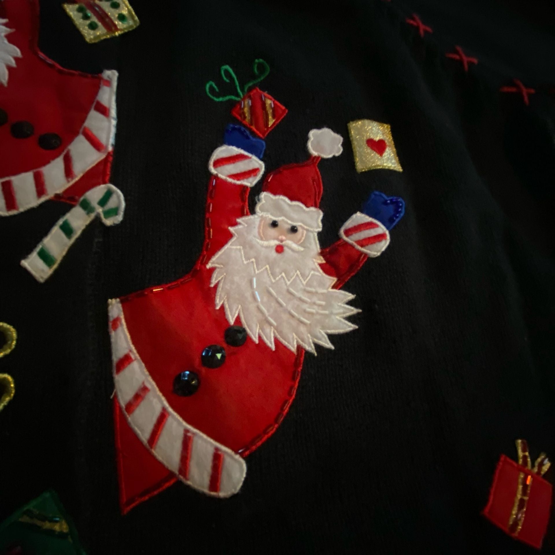 Tiara International Christmas Sweater Size M 5
