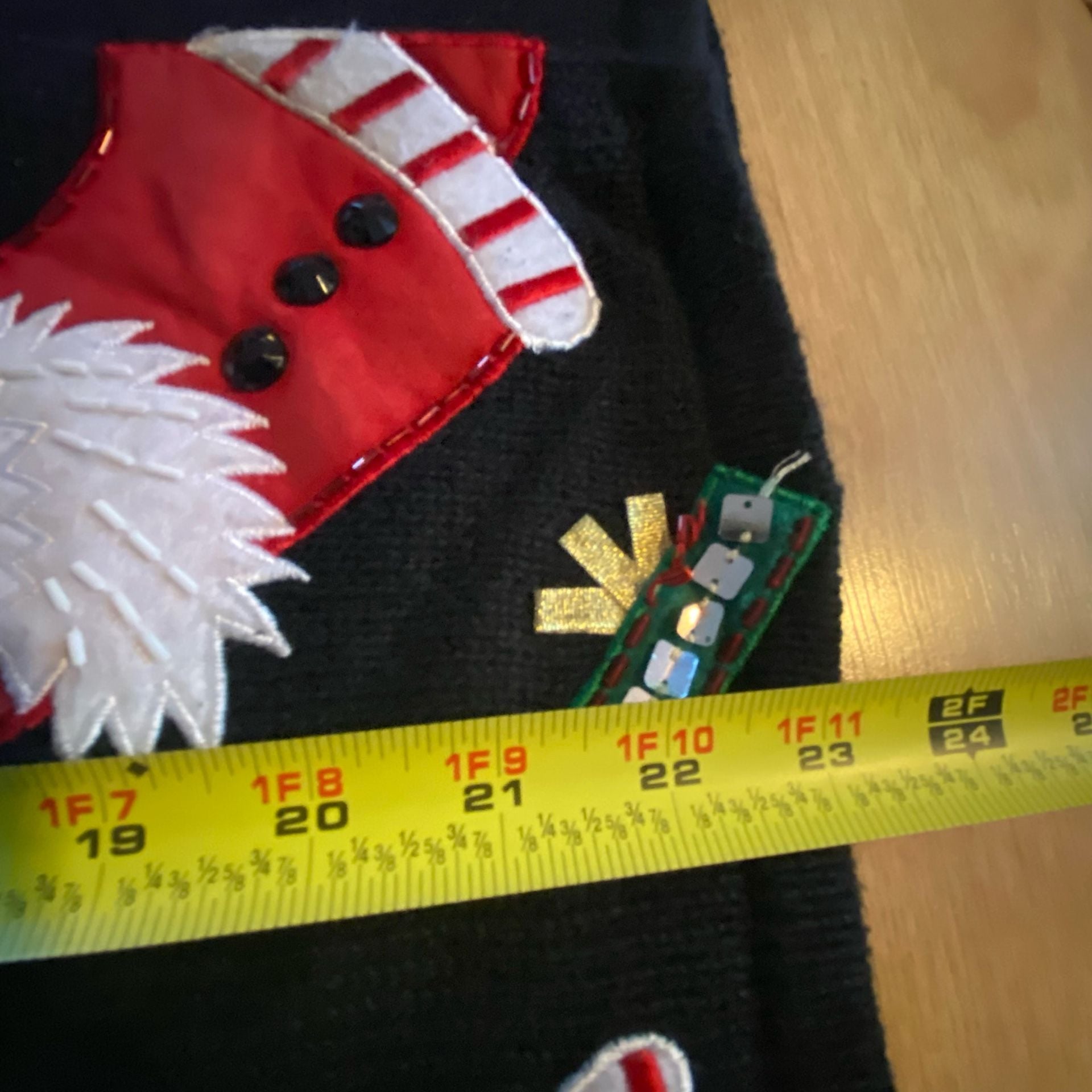 Tiara International Christmas Sweater Size M 9