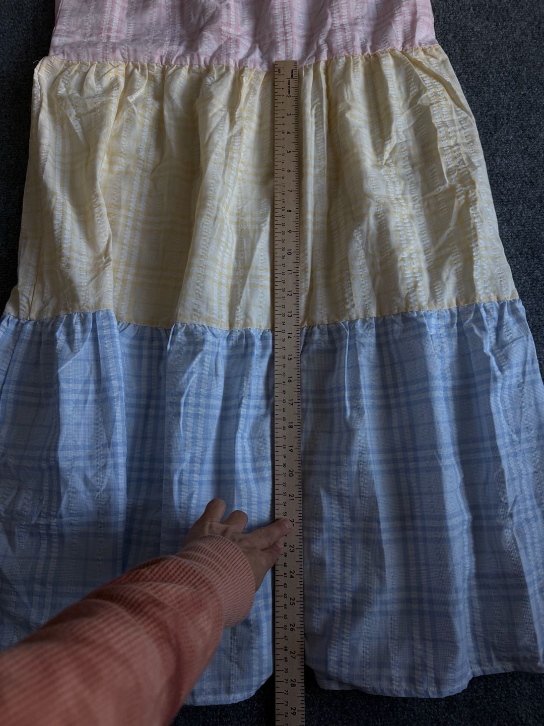 Maison Maar Pastel Tiered Dress Size L 9