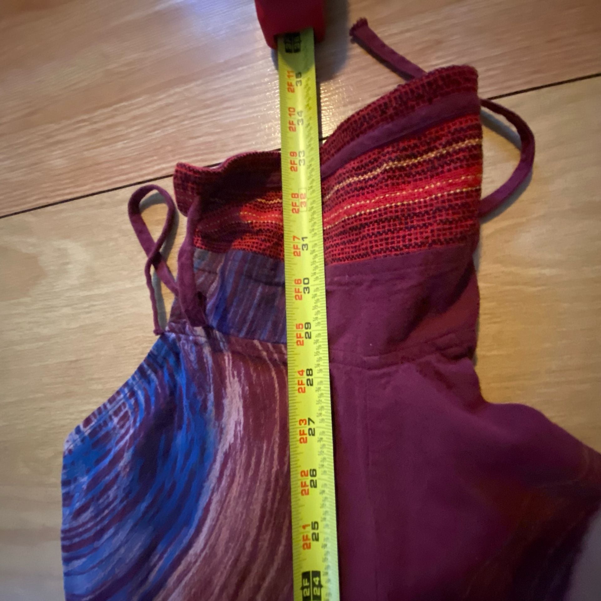 Boho Harem Pants Purple Multicolor Festival 9